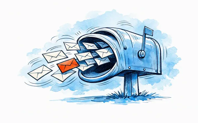 Illustration: Mere plads i Microsoft 365 Business Mailbox