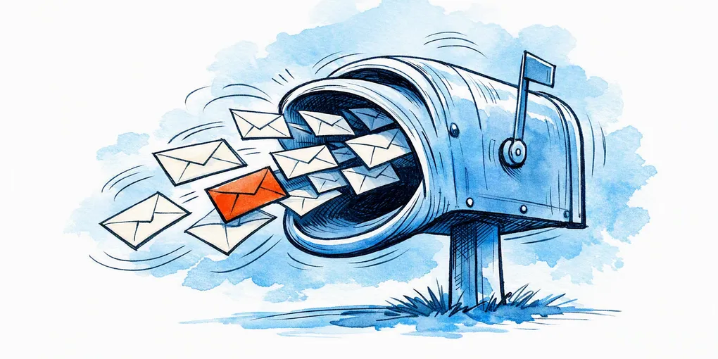 Illustration: Mere plads i Microsoft 365 Business Mailbox